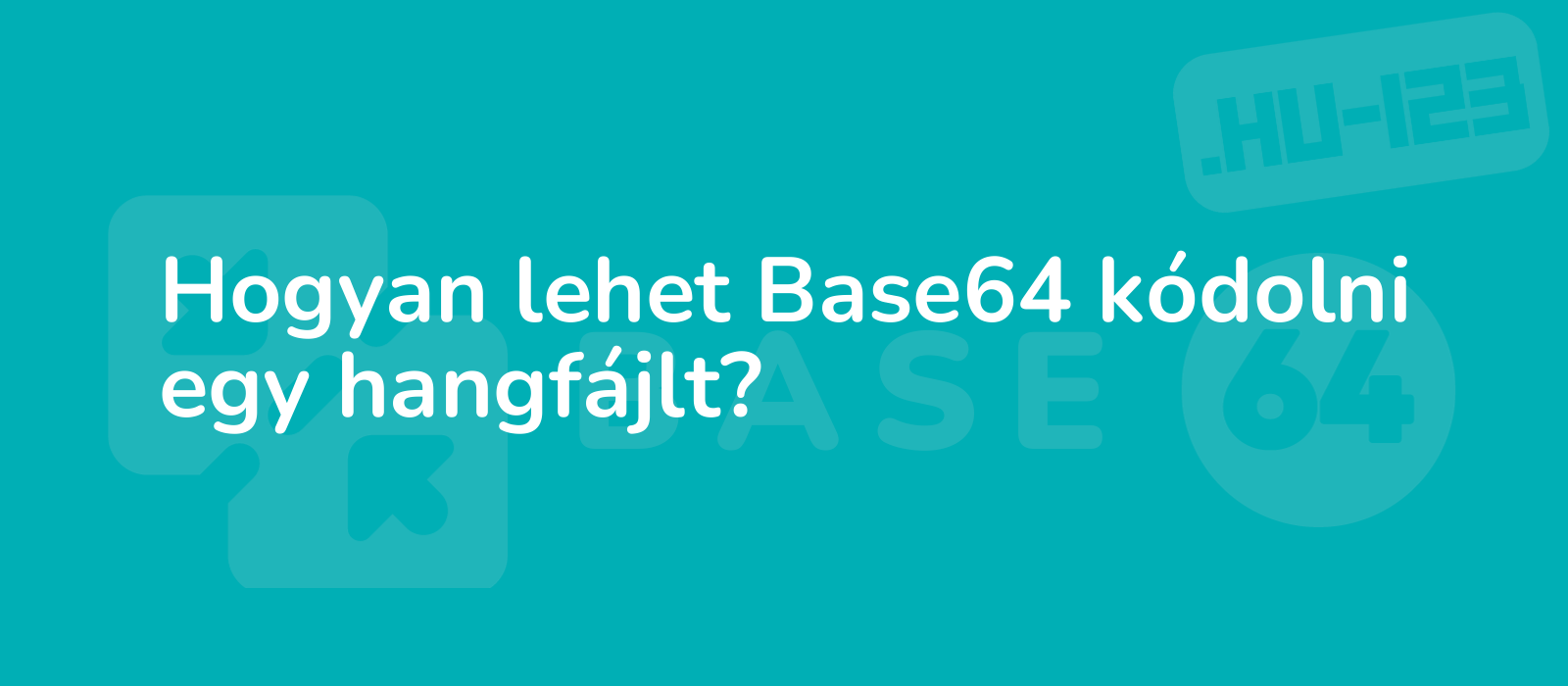 the description for the representative image of the title hogyan lehet base64 kodolni egy hangfajlt could be illustration depicting sound file encoding in base64 showcasing simplicity and efficiency digital concept