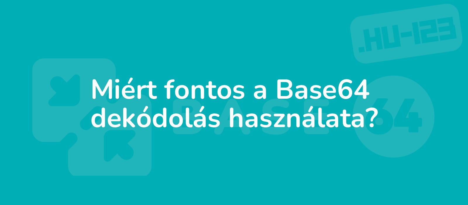 the representative image for the title miert fontos a base64 dekodolas hasznalata is described as illustration showcasing the importance of base64 decoding with vibrant colors and intricate details conveying its significance 8k resolution